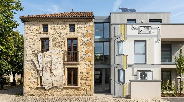 Comparaison visuelle entre l'ancienne méthode de DPE basée sur factures et la nouvelle méthode 3CL