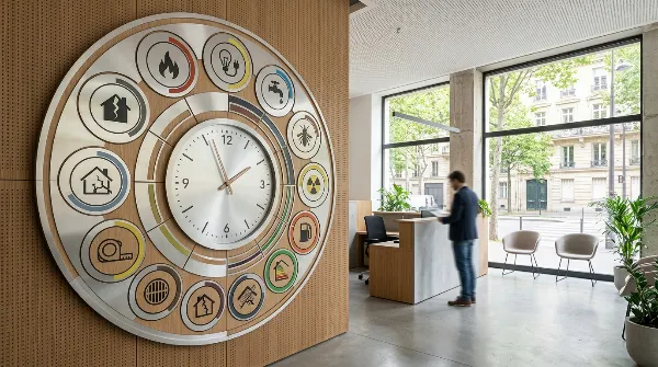 Tableau visuel des durées de validité des diagnostics immobiliers